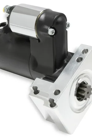 Save Now MSD DynaForce Starter - High Torque - Black Chevrolet Small and Big Block - Staggered Mount Holes