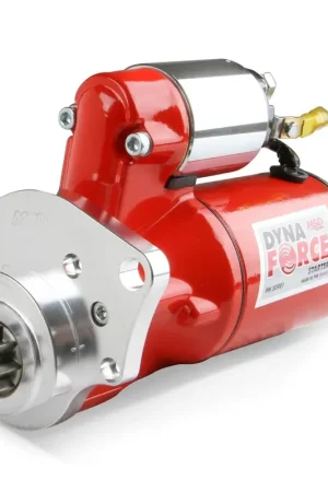 Buy Online MSD DynaForce Starter - High Torque - Red Chrysler 318-440 Cubic Inch Engines - 4.4:1 Gear Reduction