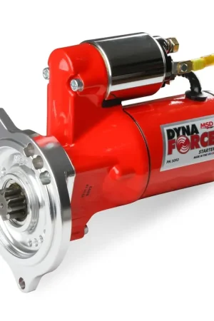 Direct From Manufacturer MSD DynaForce Starter - High Torque - Red Ford FE - 390/427/428 - 4.4:1 Gear Reduction