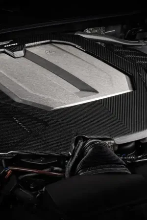 APR Engine Cover - 4.0T EA825 C8 RS6/RS7 - Carbon Fiber Fits Audi RS6 Avant 21-24, RS7 Sportback 21-24 Buy Online