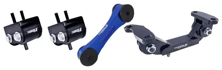 Secure Checkout Torque Solution Engine, Transmission + Pitch Mount (WRX 01-14/STi 2002+) Blue