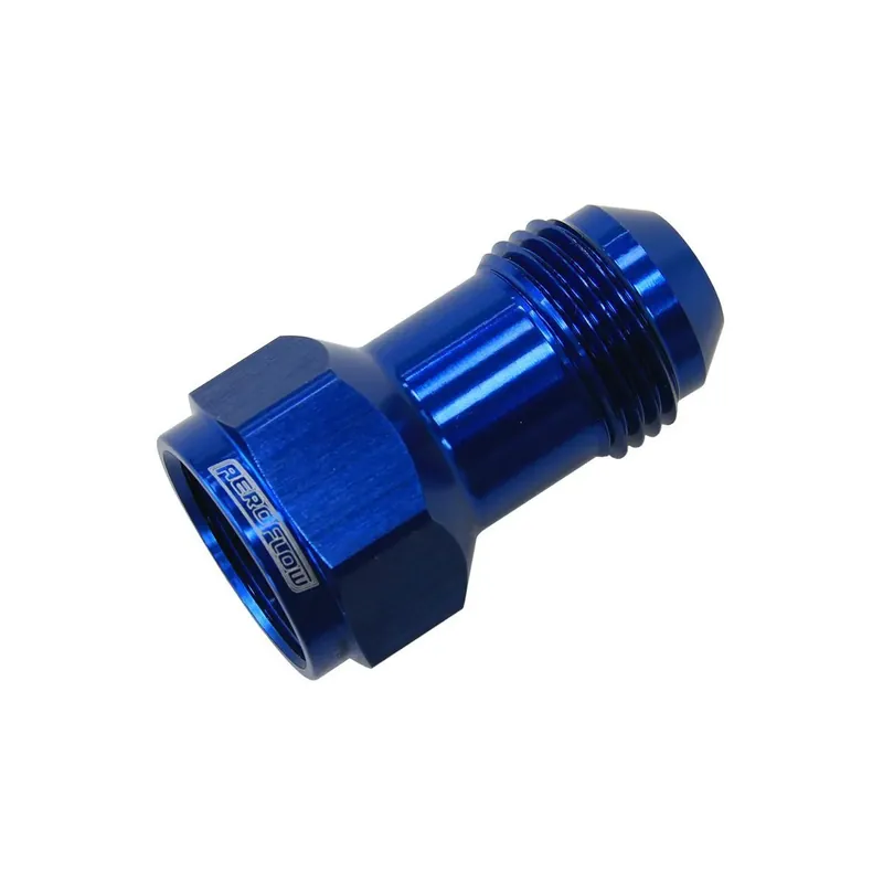 Aeroflow Female -12AN to Male -12AN Extension - Black Express Delivery