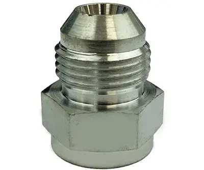 Proflow Female 1/2in x 20 Inverted Flare To Male -08AN Steel Adaptor Premium