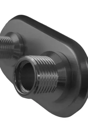 Proflow Firewall Bulkhead Aluminium Air Con 4 Port #10 #6 Inline Black Factory Price