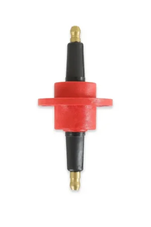 Secure Checkout MSD Firewall Feed Thru, Red The Firewall Feed-Thru provides 1/2 inch of insulation to ensure that the coil spark reaches the distributor.