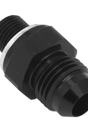 Proflow Fitting Adaptor Some Ford C4/C10 Transmission 1/8'' NPSM Straight To -06AN Black Modern