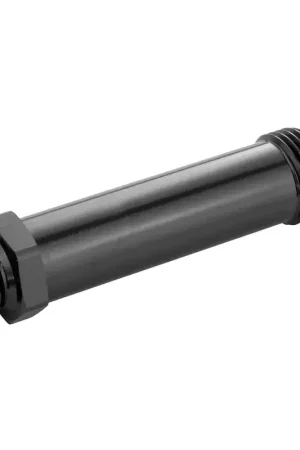 One Day Deal Proflow Fitting Inlet Fuel Adaptor Male Feed Demon 9/16 x 24 To -08AN Male 2in Black