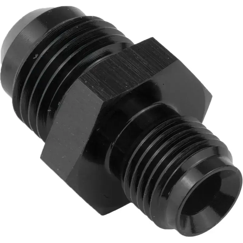 Free Shipping Proflow Fitting Inlet Fuel Straight Adaptor Male -10AN To 3/4in x 18inverted For Chrysler Oil Adapt Black
