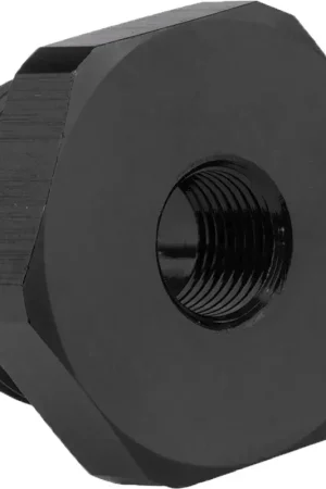 Proflow Fitting Straight Adaptor -08AN O-Ring Port To 1/8in NPT Female Black Fast Shipping