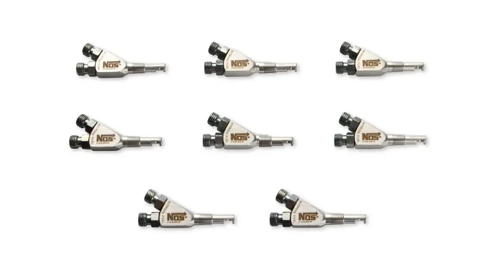 NOS Fogger Nozzle-8 Pack Soft Plume 90° Nozzle Stainless Steel Mega Sale