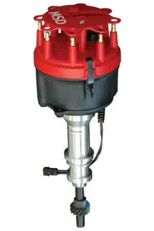 MSD Ford 289/302 Billet Distributor Fits 289, 302 with steel gear for hydraulic roller cams. Must be used with an 6, 7 or 8-series ignition. Next Day Delivery