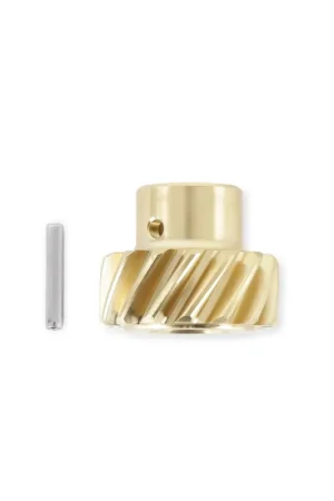 Popular MSD Ford 351W Bronze Distributor Gear Bronze Distributor gears are machined from quality AMPCO 45 aluminum bronze containing 5% nickel.