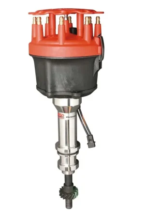 Best Price MSD Ford 351W Steel Gear Billet Distributor Fits 351W with steel gear for hydraulic roller cams. Must be used with an 6, 7 or 8-series ignition.