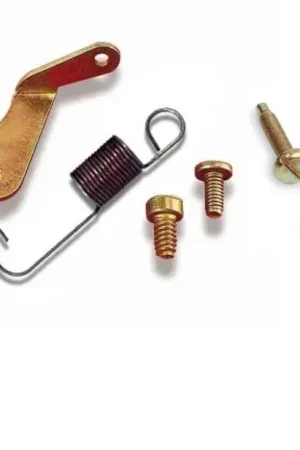 Holley Ford Trans. Hardware Kit Trans Kickdown Spring & Bracket w/1 Mounting Hole And Locator Pin Fan Favorite