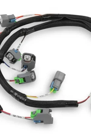 Luxury Holley EFI Ford V8 Injector Harness Evenly spaced Ford V8 Injector Harness for USCAR / EV6 style Injectors