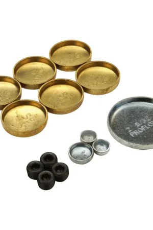 Proflow Freeze Welch Plugs Brass For Ford 221-302 351W Kit Hassle-Free Returns