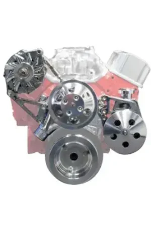 Cheap Proflow Front Drive Kit V Belt Kit Black V Belt SB Chev Long Style Water Pump