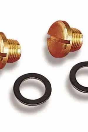 Last Chance Holley Fuel Bowl Plug Quick change fuel Bowl Plugs