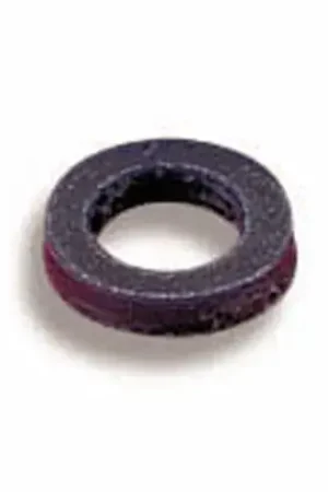 Reduced Price Holley Fuel Bowl Screw Gasket Fuel Bowl Screw Gasket - Standard Replacement Nylon Gasket