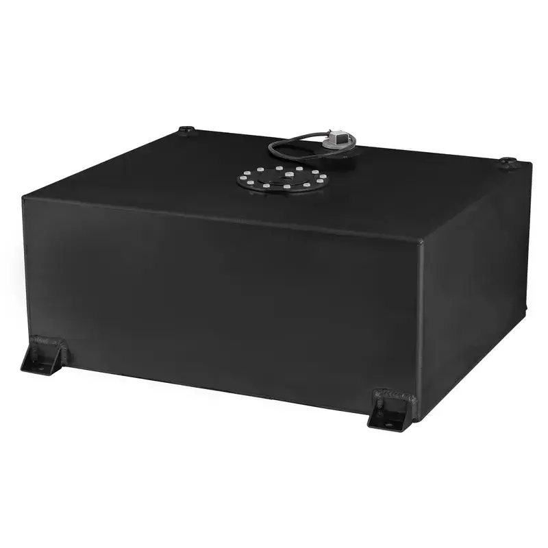 Proflow Fuel Cell Tank 15g 57 Aluminium Flat Bottom Natural 510 x 460 x 260mm With Sender Two -10 AN Female Outlets Grab Now