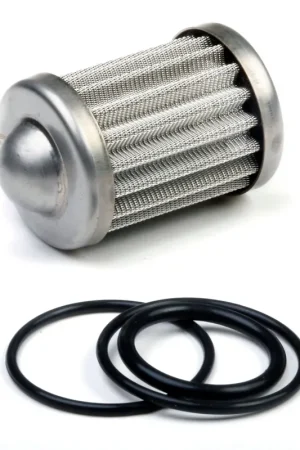 Flash Sale Holley Fuel Filter Element and O-ring Kit Fits 100 GPH Billet Fuel Filters 100 Micron