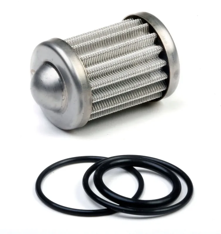 Flash Sale Holley Fuel Filter Element and O-ring Kit Fits 100 GPH Billet Fuel Filters 100 Micron