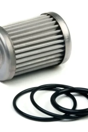 Top Rated Holley Fuel Filter Element and O-ring Kit Fits 100 GPH Billet Fuel Filters 40 Micron