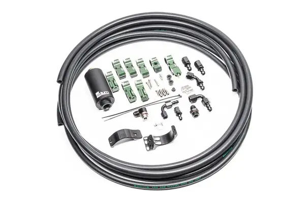 Radium Engineering Fuel Hanger Plumbing Kit w/Microglass Filter (Silvia 180SX S13/Skyline R32) Reduced Price