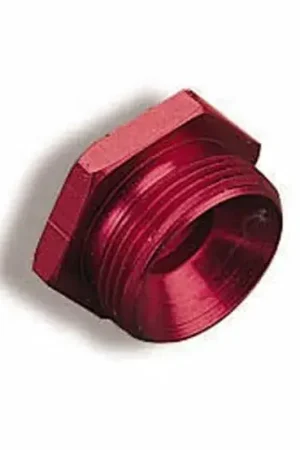 Fast Shipping Holley Fuel Inlet Plug Fuel Inlet Plug Aluminum Anodized 7/8-20