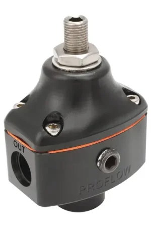 Proflow Fuel Pressure Regulator Carburettor Series II 3-10 PSI 2-Port -06AN Billet Aluminium Universal Super Sale