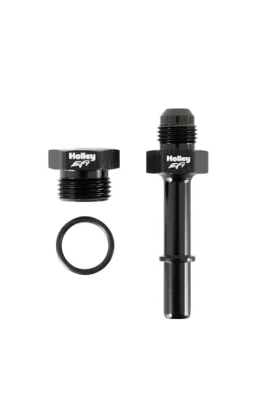 Holley EFI Fuel Rail Adapter Fitting -6AN to GM Quick-Connect Adapter Kit for Fuel Rail Kit Numbers 534-209 and 534-210 Flash Sale