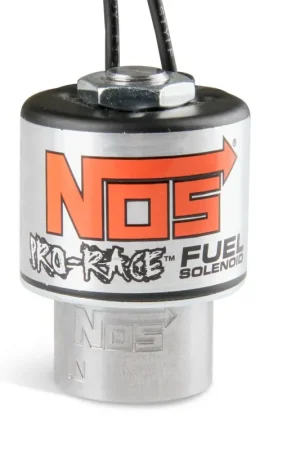 NOS Fuel Solenoid - Black Pro Race Fuel Solenoid w/ Bottom Exit Free Shipping