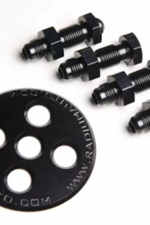 Exclusive Offer Radium Engineering Fuel Surge Tank 6AN Bulkhead Plate w/ Fittings and Nuts