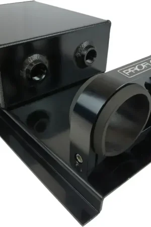 Same Day Shipping Proflow Fuel Surge Tank Fabricated Aluminium Square Slim 044 Pump Mounts 80mm x 200mm x 180mm 2.5L Black Anodised