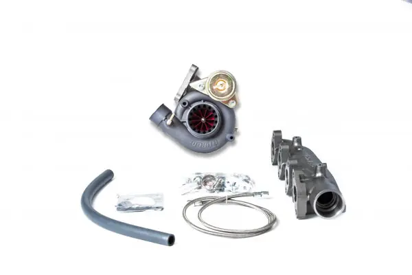 GTurbo G350 Vortex Conversion Kit - Red Wheel – ‘Bar Boy’ (Landcruiser 75/79 Series with 1HZ) Trusted Brand