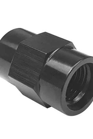 Proflow Gauge Adapters Female AN6 To Female 1/8 NPT Convert AN6 Male To Accept Fuel Pressure Gauge Aluminium Black Professional Grade