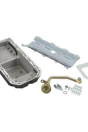 Free Shipping Holley Gen III Hemi Swap Oil Pan - Mid-Sump - Hellcat - Black