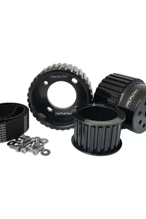Proflow Gilmer Belt Drive Kit For Mazda Rotary Series 4 & 5 Turbo Billet Aluminium Silver Anodised Shop Now