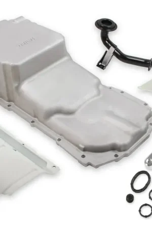 Holley GM Gen V LT Swap Oil Pan - Oil Return Not Machined GM Gen V LT Swap Oil Pan - Same Dimensions as 302-20 - Oil Return Boss Can Be Drilled and Tapped Reduced Price