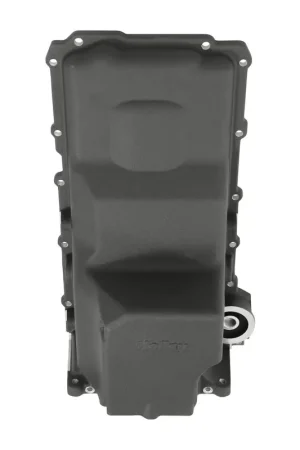 Must Have Holley GM LS Swap Oil Pan - 4WD / Truck / Off-Road - Black Fits 1973-1987 GM K10 LS Swapped Trucks and Other 4WD LS Swap Projects