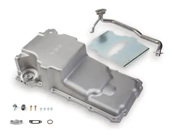 Bargain Holley GM LS Swap Oil Pan - Additional Front Clearance