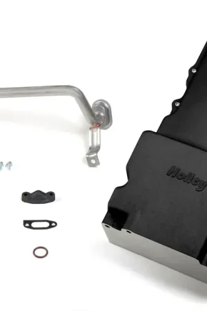 New Arrival Holley GM LS Swap Oil Pan - Black Fits GM/Muscle Car/Classic Car/Trucks and other LS Swap Projects
