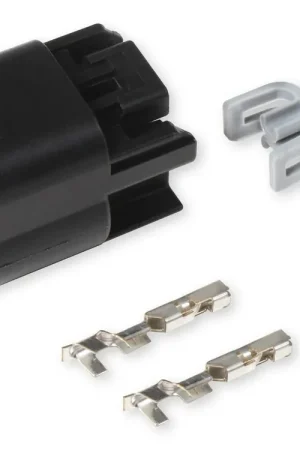 Sale Holley EFI GM Manifold Air Temp Connector GT 150, 2 CAVITY, FEMALE, BLACK