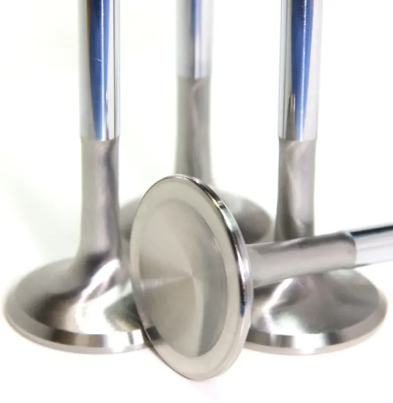 GSC Power Division GSC P-D EJ series EJ205/EJ207/EJ257 Chrome Polished Super Alloy Exhaust Valve-33mm Head(+1mm)-SET 8 Instant Buy