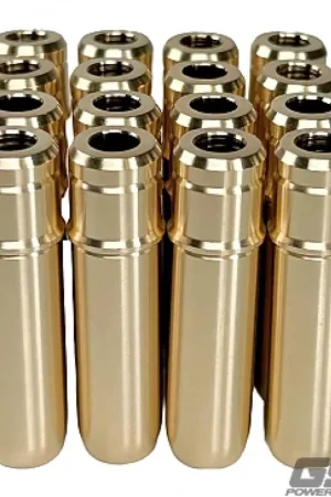 New Release GSC Power Division GSC P-D Ford 5.0L Coyote Gen 1/Gen 2 (STD) Intake/Exhaust Valve Guide w/Stopper - Set of 16