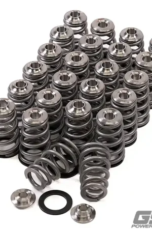 Budget GSC Power Division GSC P-D Nissan GTR VR38DETT Single Conical Valve Spring & Titanium Retainer Kit (Race Only)