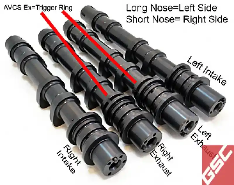 Cheap GSC Power Division GSC P-D S2 08+ STi 272/272 Billet Left Exhaust Cam Only