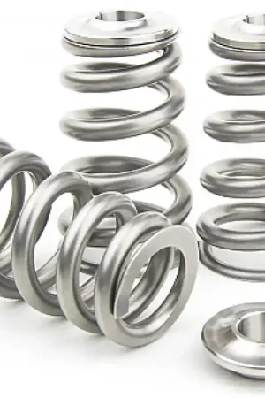 Buy Today GSC Power Division GSC P-D Toyota 2JZ-GTE Extreme Pressure Single Conical Valve Spring and Ti Retainer Kit