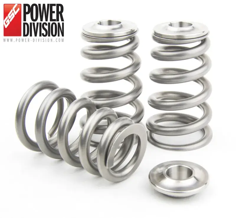 GSC Power Division GSC P-D Toyota 2JZ-GTE Single Conical Valve Spring and Ti Retainer Kit Popular