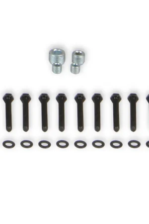 Deal Holley Hardware Kit For 300-294Bk And 300-295Bk Split Intake-Black HARDWARE KIT FOR SPLIT INTAKE-BLACK